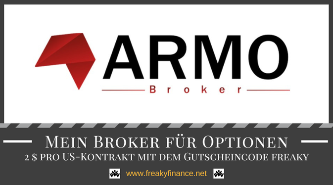 freaky finance, Optionshandel für Anfänger, ARMO, Broker, günstig Optionen Handeln, Interactive Brokers Reseller