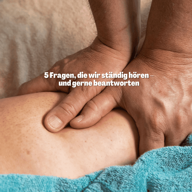 Fragen zur Physiotherapie Sitzung bei Santewell Basel