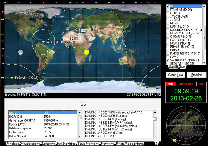 ISS 28-02-13 09,42 utc sui 145,800 mhz FM.