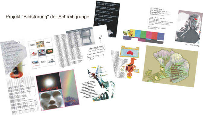 Ausschnitte zum Projekt "Bildstörung".