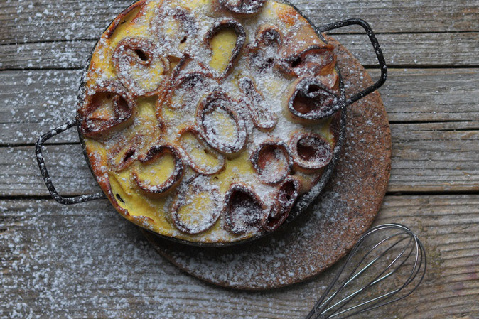 überbackene Marmeladenpalatschinken