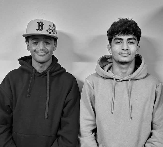 Amanuel und Sameer