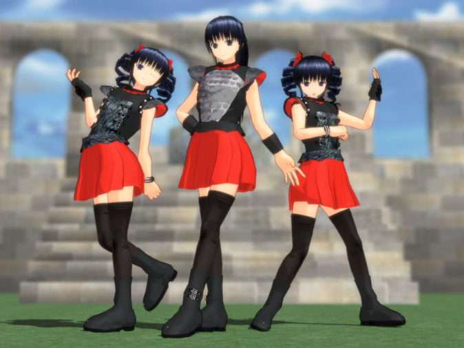 BABYMETAL SU-METAL MOAMETAL YUIMETAL