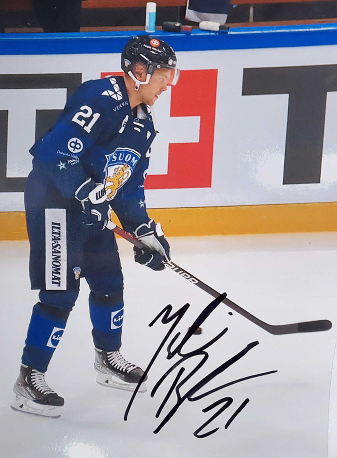 Autograph Juhani Tyrvainen Autogramm 