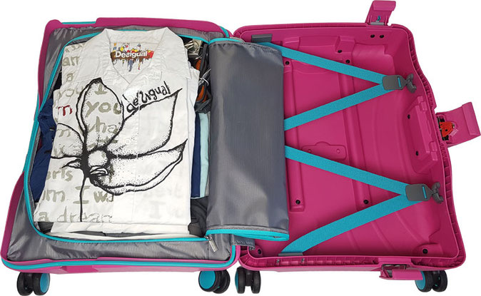 American Tourister Trolley pink 