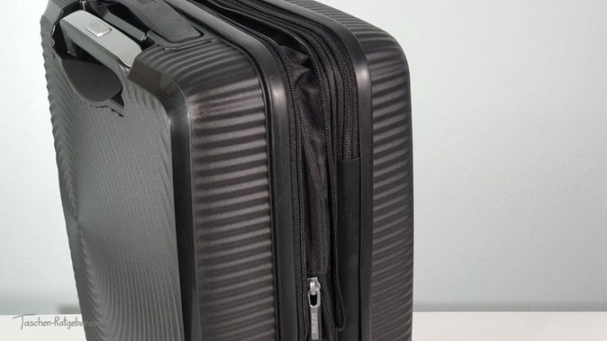 american tourister soundbox expandable spinner