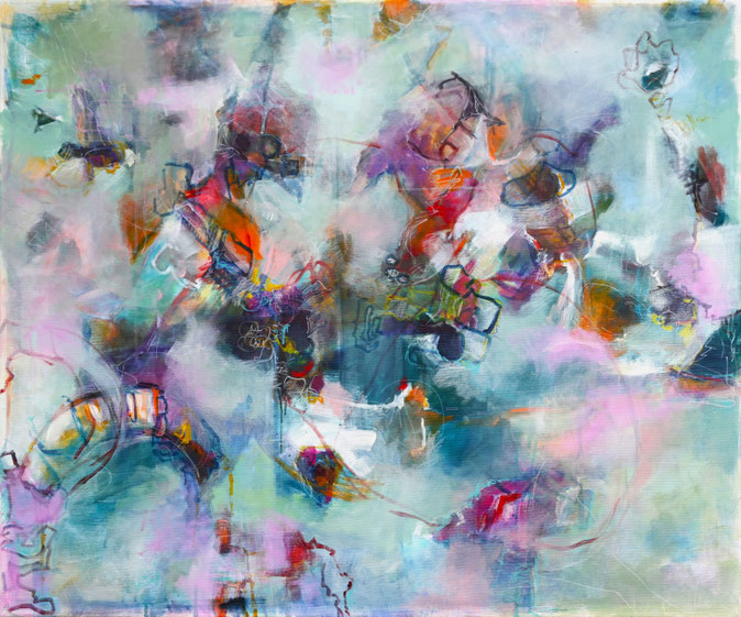 o.T., Acryl auf Leinwand, 120x100, 2024