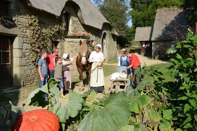 Le parc village breton à vivre