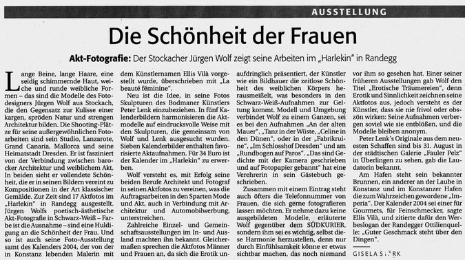 SÜDKURIER, 12.08.2003