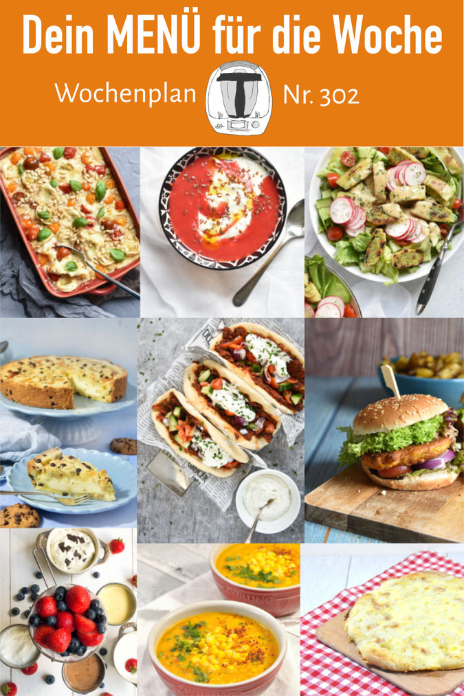Familienküche für den Alltag mit einfachen Zutaten ist alles andere als langweilig - hier findest du wöchentliche Rezeptideen für Kartoffel-Gerichte, Nudel-Gerichte, Reis-Gerichte, Kuchen-Rezepte, Dessert-Rezepte etc. Wochenplan Nummer 302 