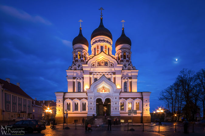 Das Jahr beende ich mit einem Bild der Alexander-Newski-Karthedrale die auf dem Tallinner Domberg mit ihren Zwiebeltürmen eines der Wahrzeichen darstellt