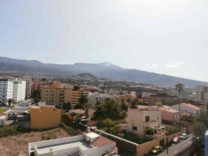 Blick über Puerto de la Cruz.
