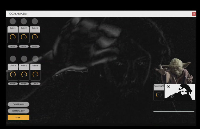 Gesture-Controlled Sampler via Webcam (Max for Live)
