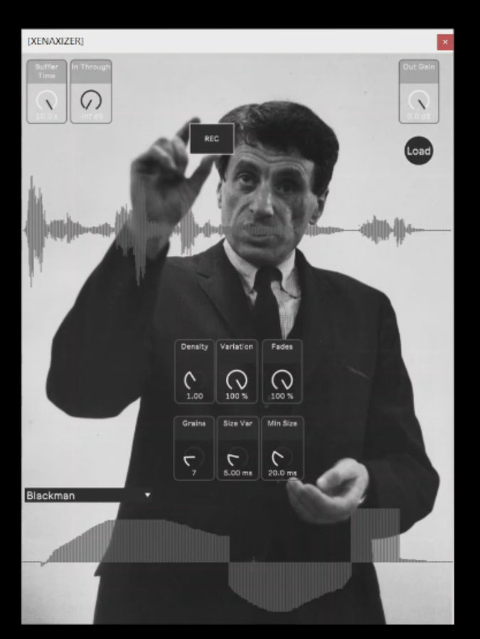 A Granular Effect Inspired by Iannis Xenakis