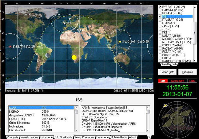 ISS 07-01-13 145,800 mc FM.