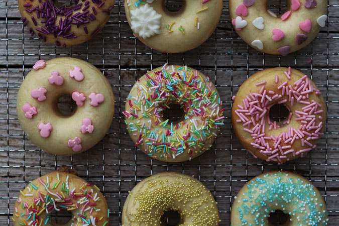Donuts aus dem Backofen