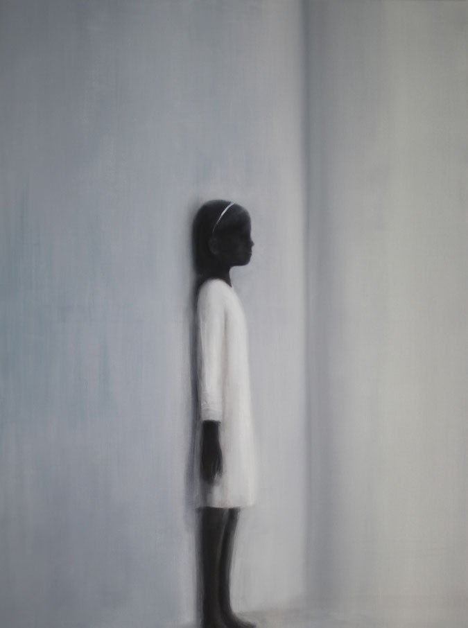 Gerade 160x120cm 2010 oil on canvas