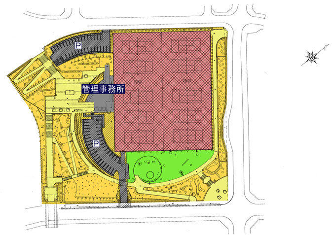 松木公園案内図