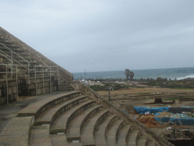 Das Theater in Caesarea