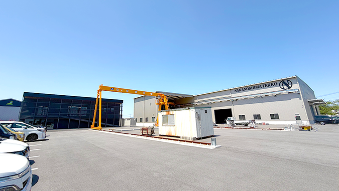 工場の鉄骨製作について