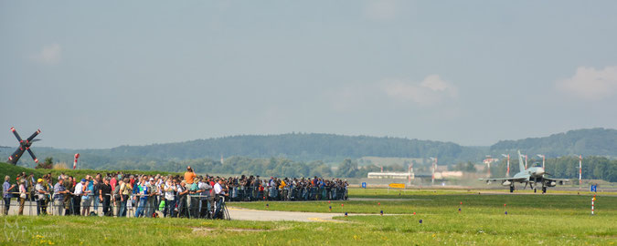 Beste Unterhaltung am Spotterday in Neuburg