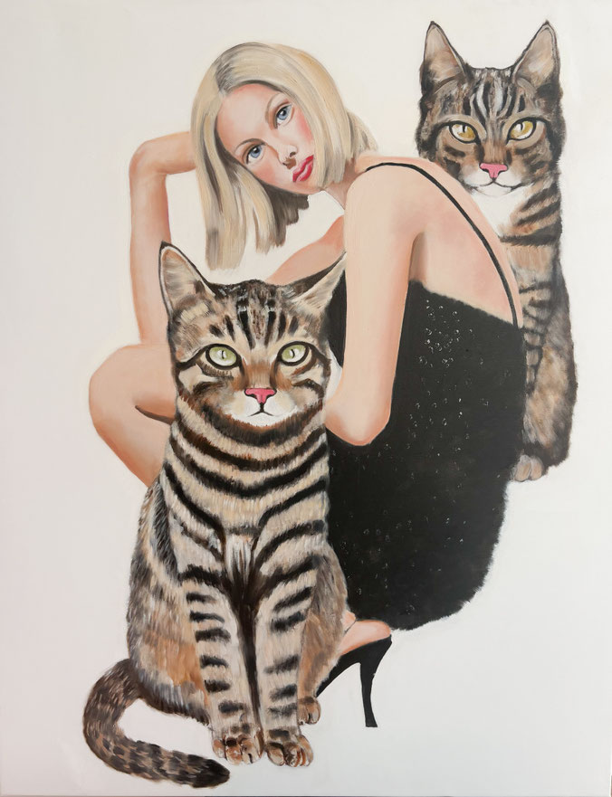 Heidi, oil & canvas, 100 x 125 cm, 2025