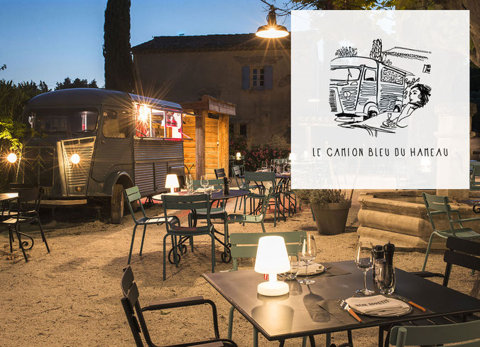 Le Camion Bleu du Hameau des Baux