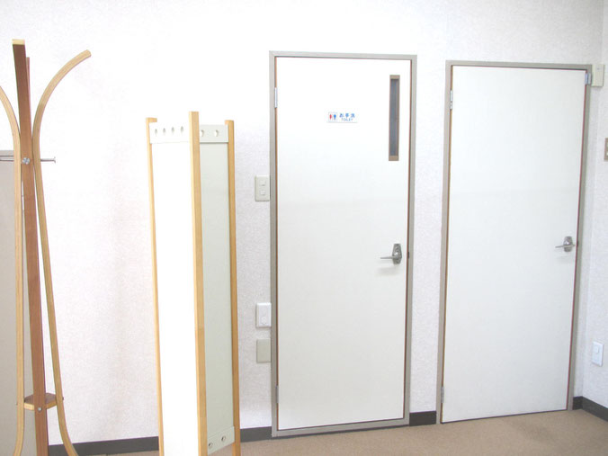 施術前に、トイレに行かれる方は遠慮なく。