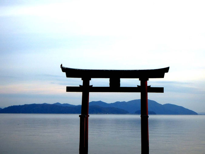 白髭神社　鳥居