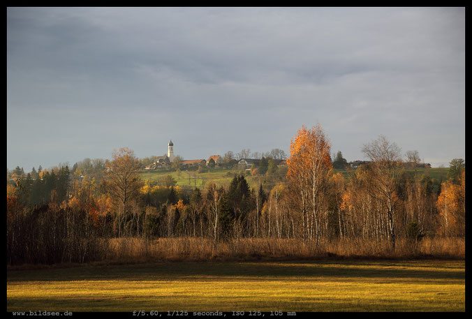 Attenloher Filze und Gaißach Dorf.