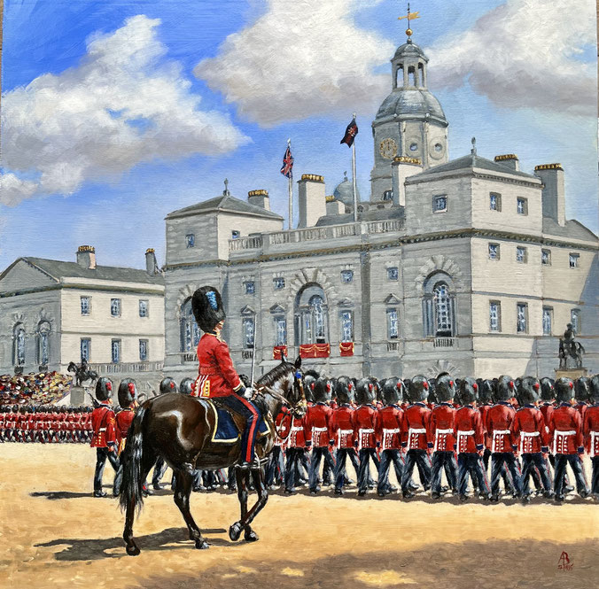 Trooping the Colour 2022 - a commission.