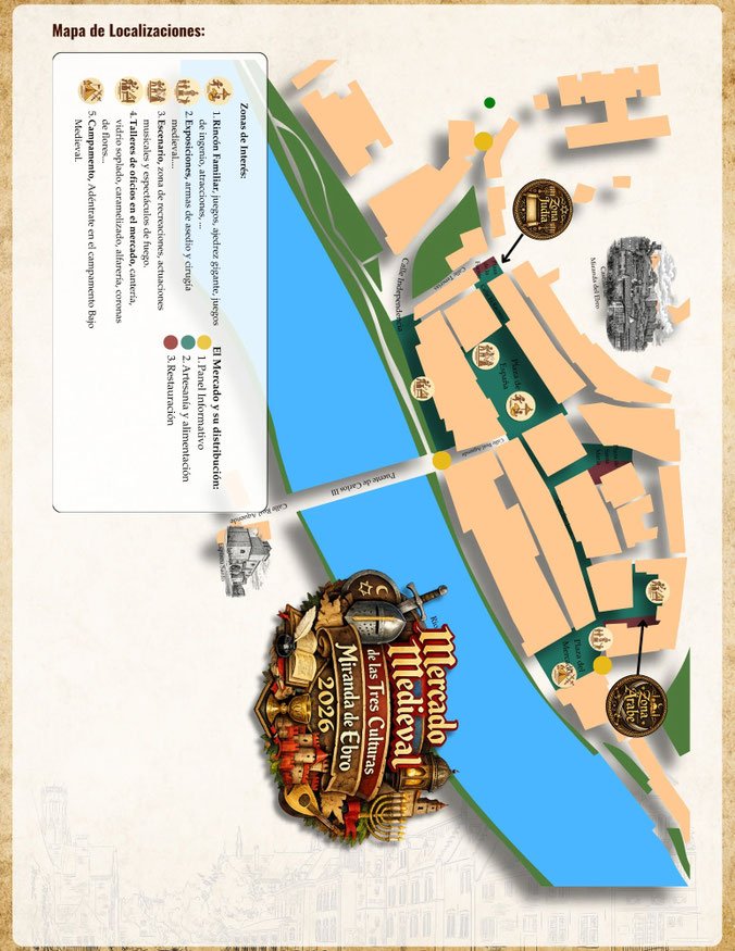 Programa del Mercado Medieval de Miranda de Ebro