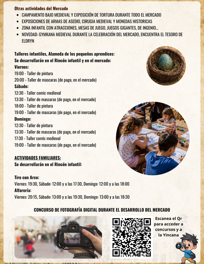 Programa del Mercado Medieval de Miranda de Ebro