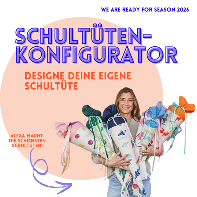 Schultüten von COPPERFOX HAMBURG sind bunt und fröhlich