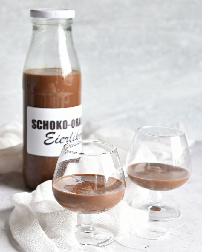 Eierlikör Schoko Orange Thermomix, bestes Rezept für Eierlikör