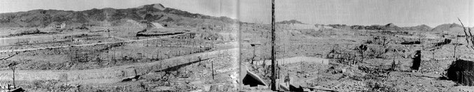 （長崎）爆心地の東120メートルから撮影（1945年10月中頃）　林　重男氏撮影