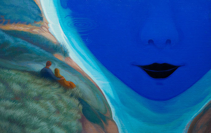  Metaphorical realism surealism - Agni-Yoga -Tableau oil painting - Réalisme métaphorique - Roerich 
