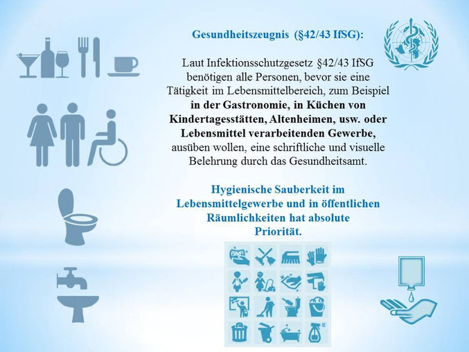 Gesundheitszeugnis (§42/43 IfSG) von Herr Michael - Josef ...