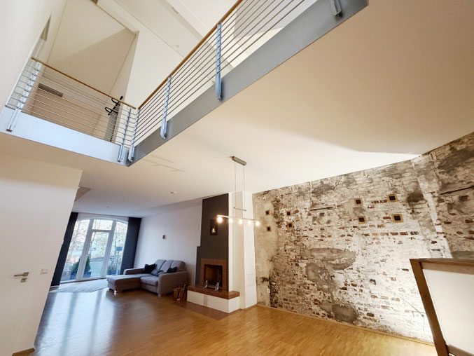 gro0er Wohnraum im Loft