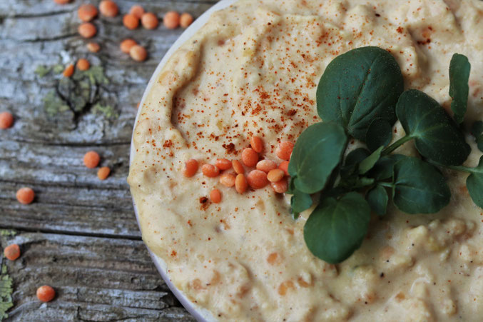Linsenhummus