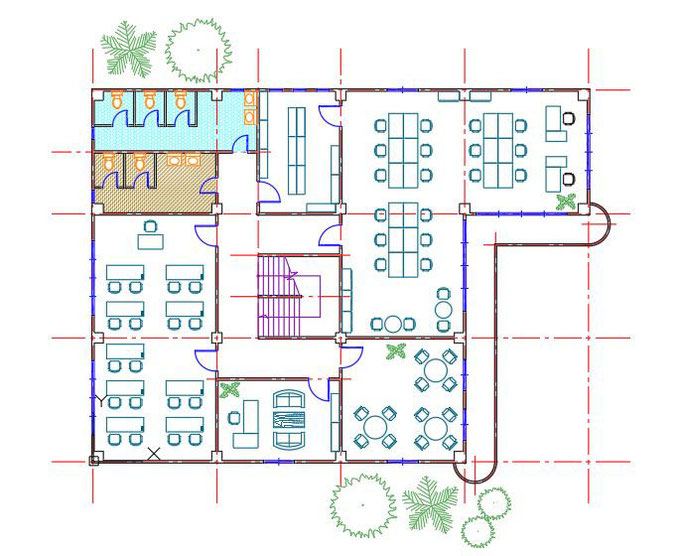 沖縄県　AutoCAD　道路施設運営企業様　オンライン講座　実施事例