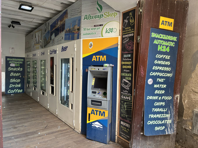 Snack-Automaten in Bari