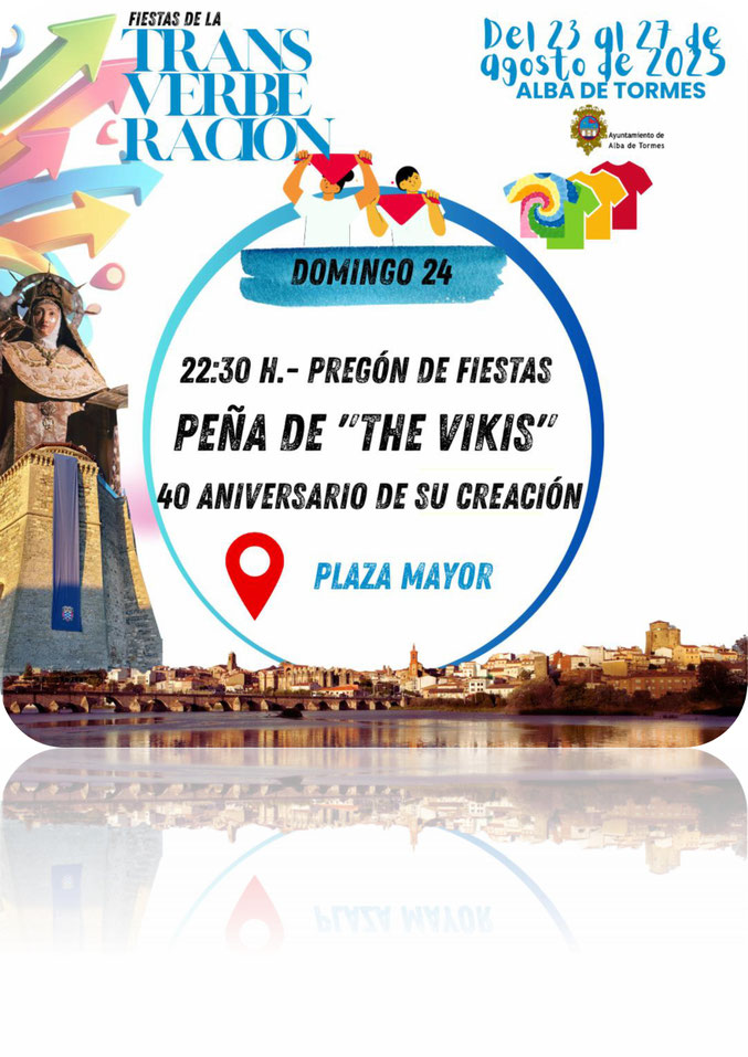 Programa de las Fiestas de la Transverberacion en Alba de Tormes y Mercado Medieval