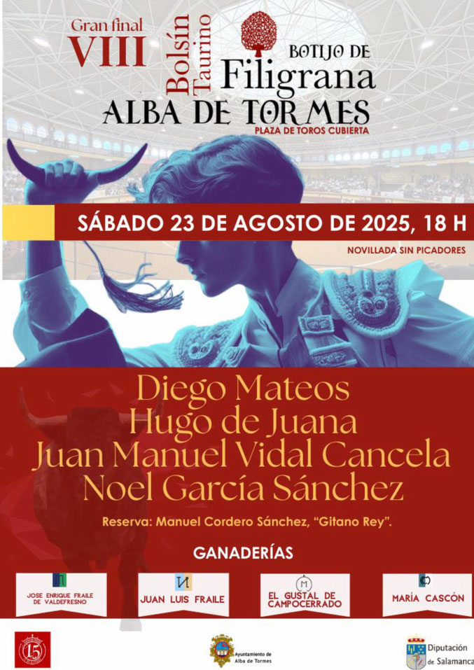 Programa de las Fiestas de la Transverberacion en Alba de Tormes y Mercado Medieval