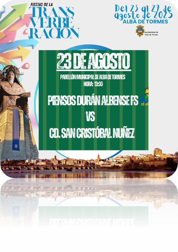 Programa de las Fiestas de la Transverberacion en Alba de Tormes y Mercado Medieval