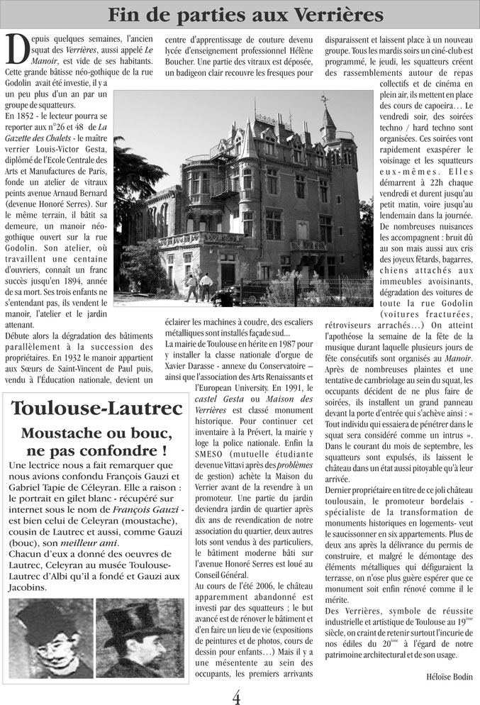 Gazette des Chalets n°51 (2007)