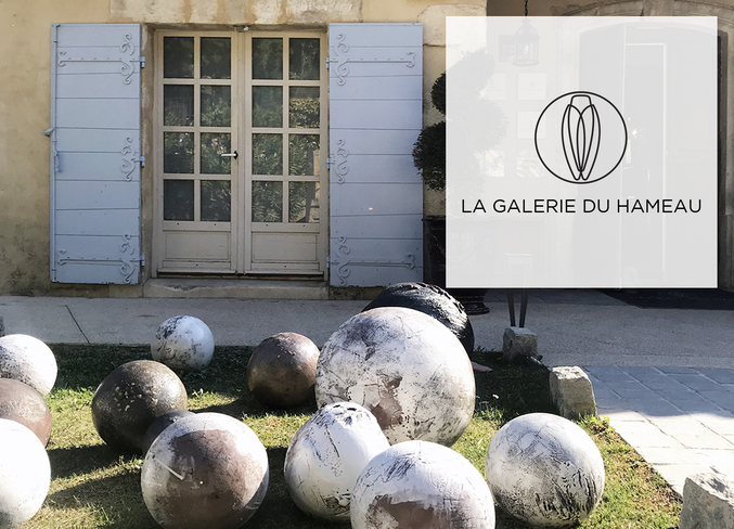 Art is everywhere at Hameau des Baux