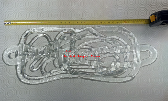 Tela Ricambi Lampadari Murano AV Mazzega Parti Originali 