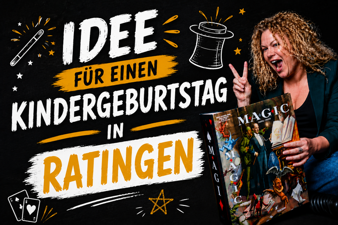 Idee Kindergeburtstag Ratingen. Zauberer. Zauberworkshop.