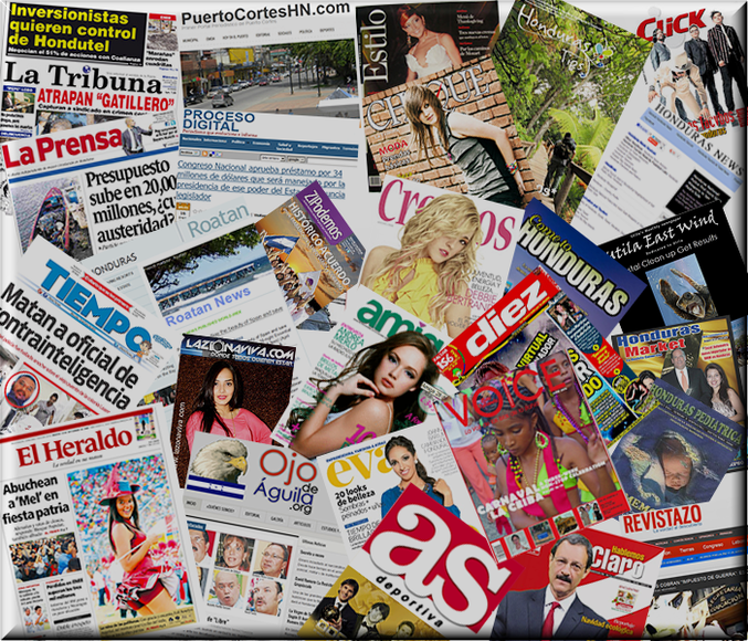 Periodicos y Revistas de Honduras